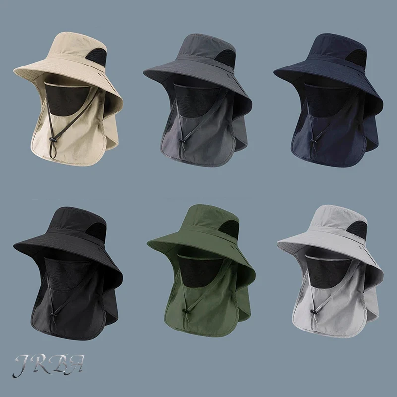 Mens Outdoor Hunting Hats - Summer Sun Hats UV Protection Outdoor