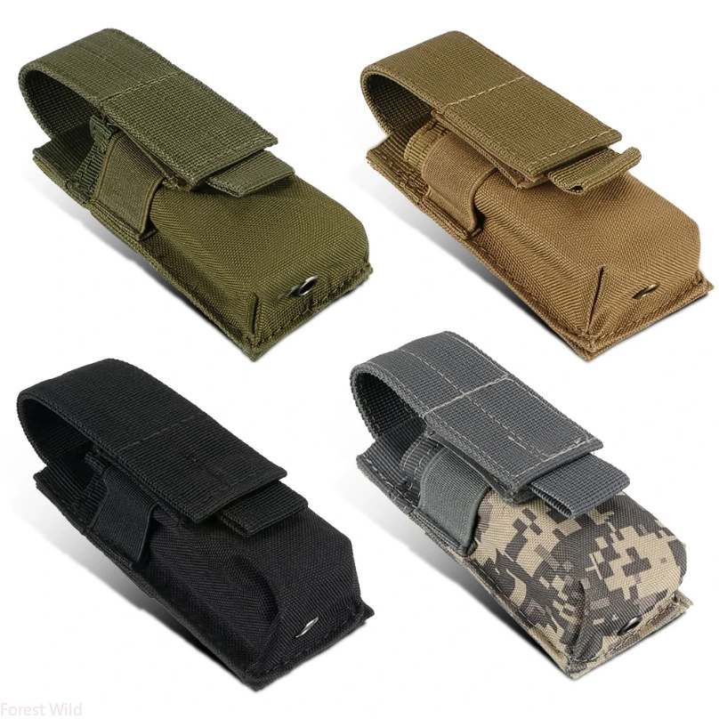 Outdoor Hunting Knife Set - Tactical Magazine Pouch Single Pistol Mag
