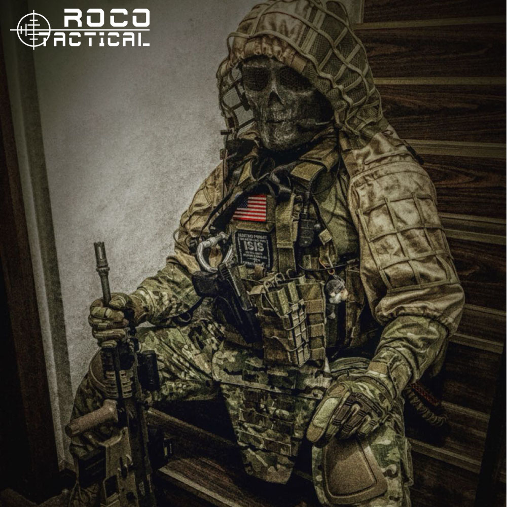 ROCOTACTICAL Bắn Tỉa Trong Quâ - đánh giá và giá Ghillie Suit Woodland