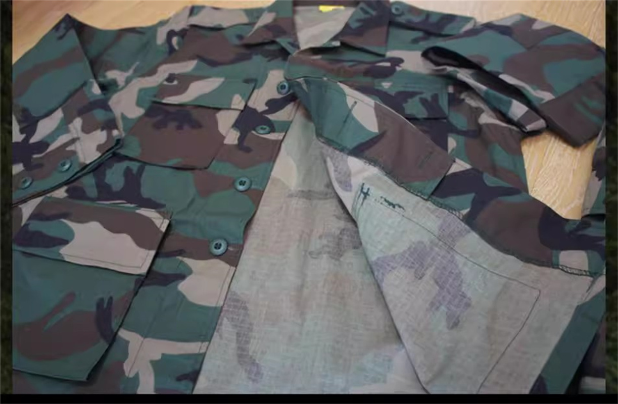 Military Uniform Tactical BDU  - đánh giá và giá Ghillie Suit Woodland