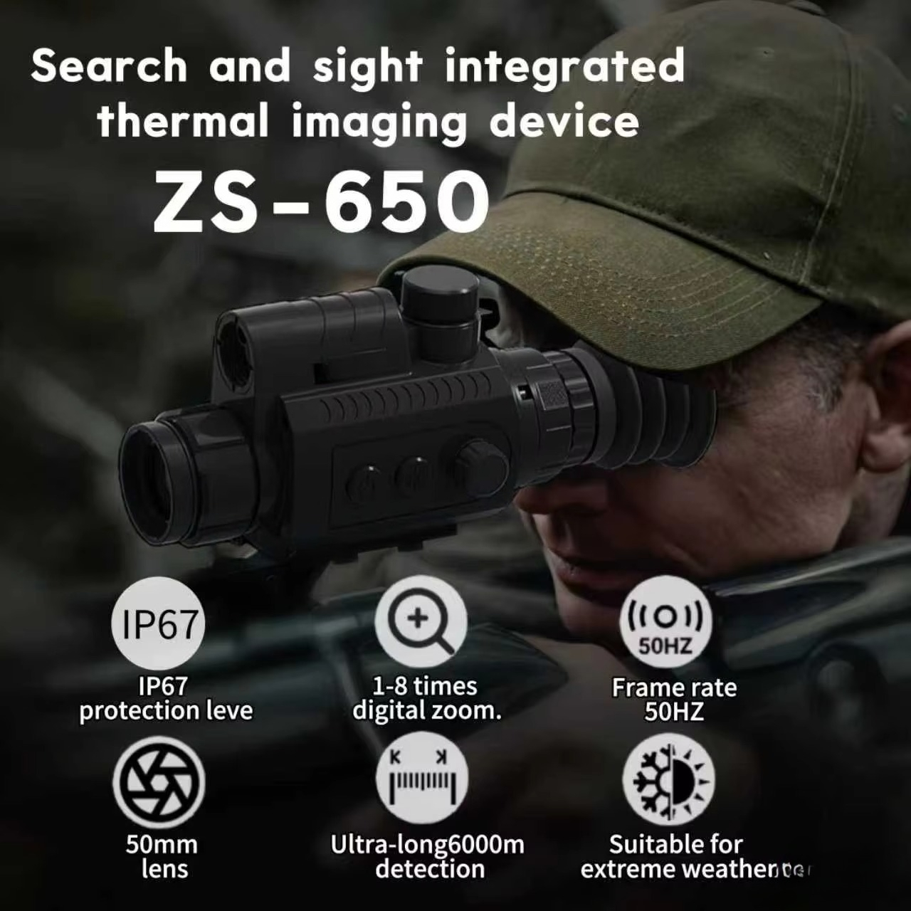 RJ ZS-650 waterproof thermal i - đánh giá và giá Hunting & Outdoor Supplies