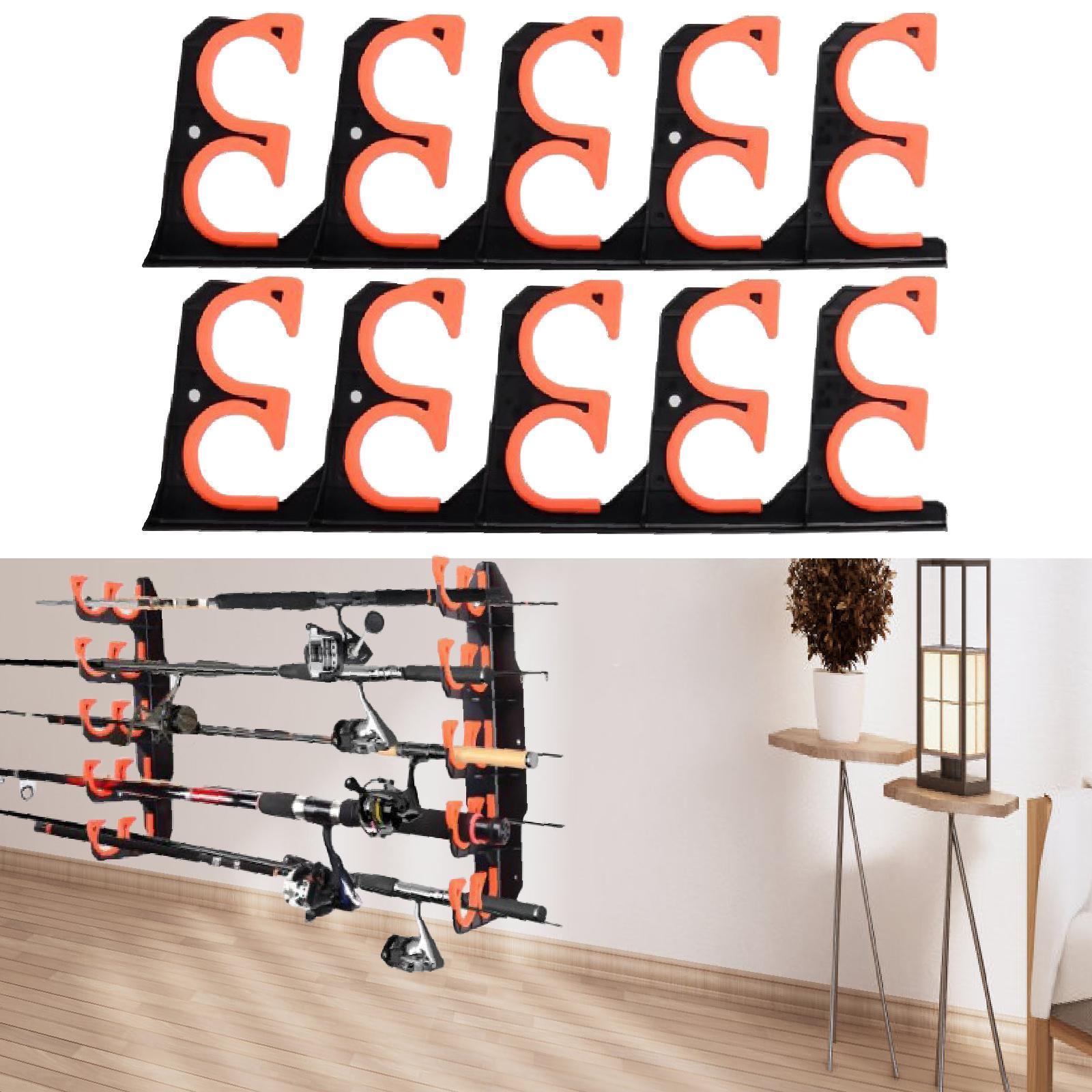 Garage Fishing Pole Holder Wal - đánh giá và giá Outdoor Hunting Gear Store
