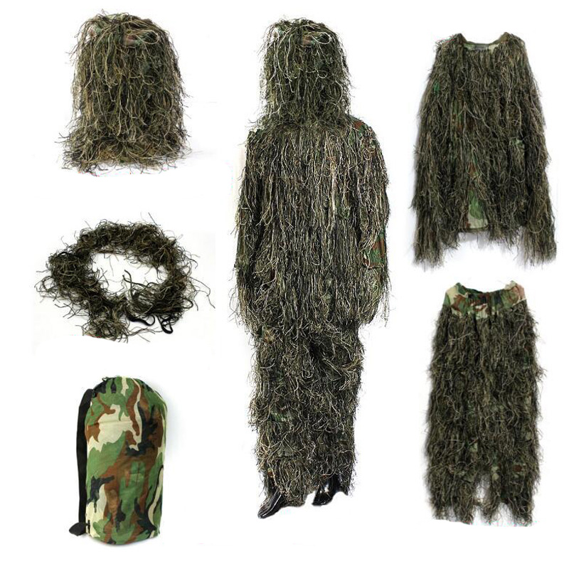 Ophidian Adult Children's Camo - đánh giá và giá Ghillie Suit Woodland