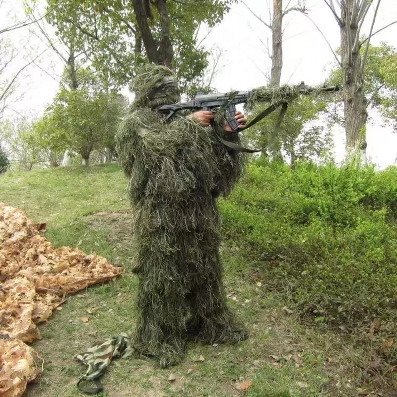 Ghillie Suit Hunter Hunting Wo - đánh giá và giá Ghillie Suit Woodland