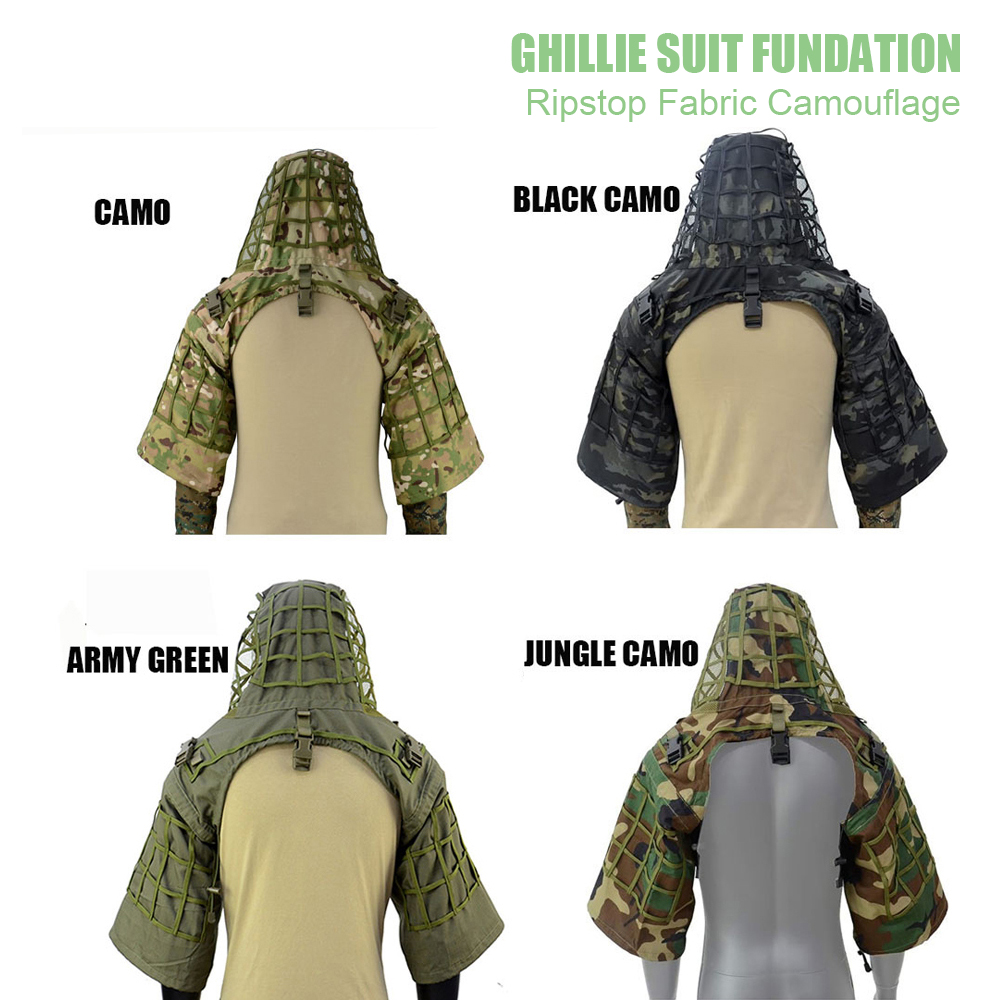 Ghillie Suit Foundation, Ghill - đánh giá và giá Ghillie Suit Woodland