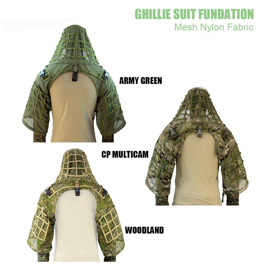 Ghillie Suit Foundation, Ghill - đánh giá và giá Ghillie Suit Woodland
