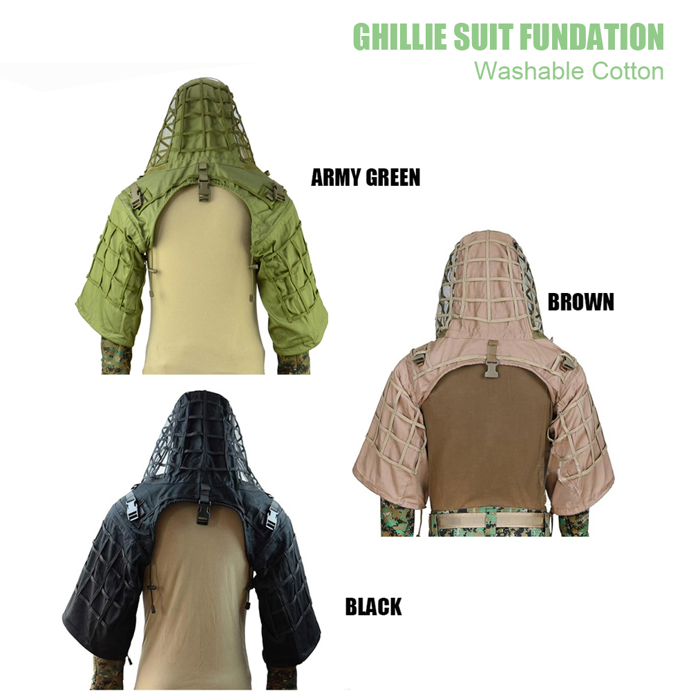 Ghillie Suit Foundation, Ghill - đánh giá và giá Ghillie Suit Woodland