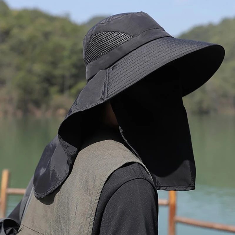 Summer Sun Hats UV Protection  - đánh giá và giá Mens Outdoor Hunting Hats