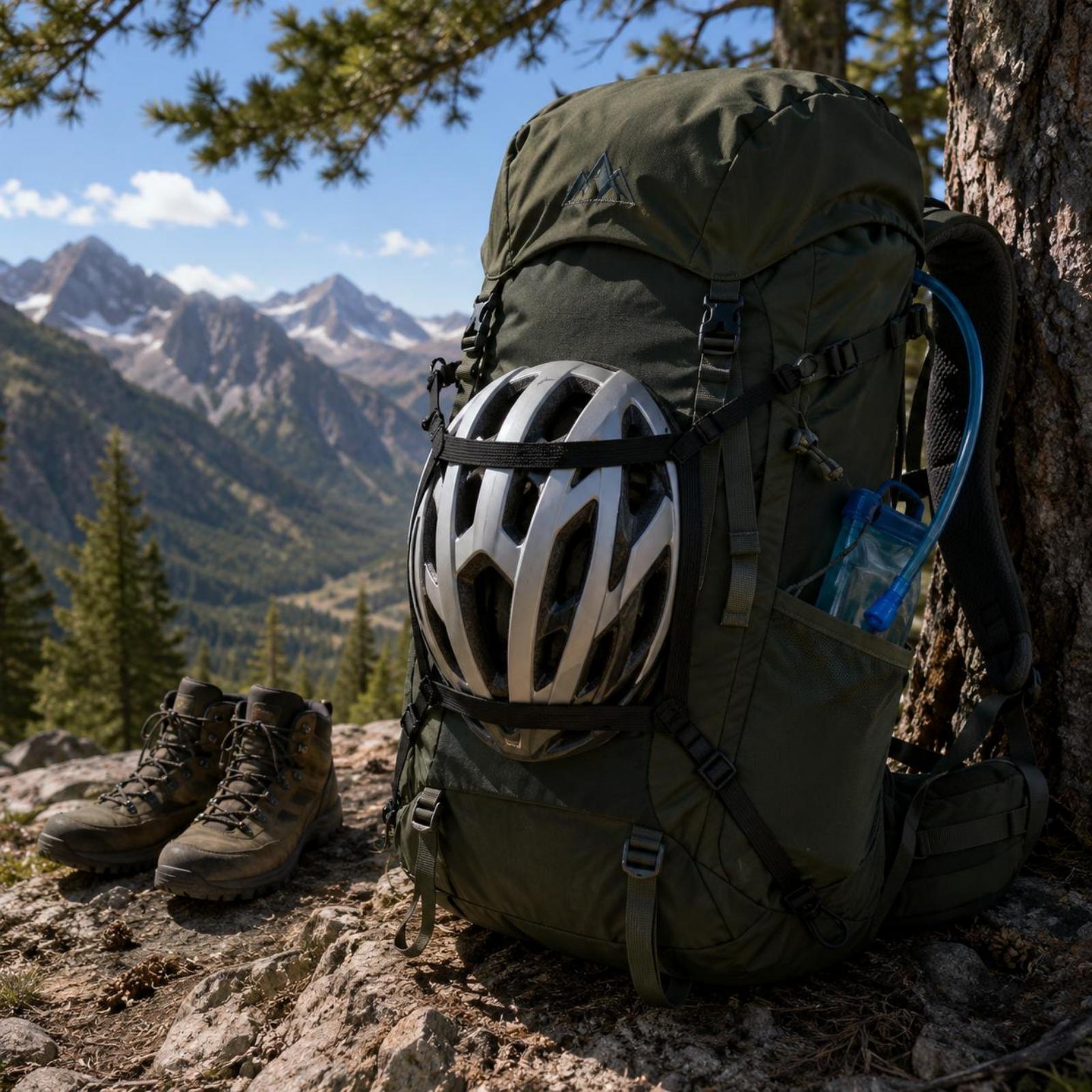 Helmet Holder for Backpack Squ - đánh giá và giá Outdoor Hunting Gear Store