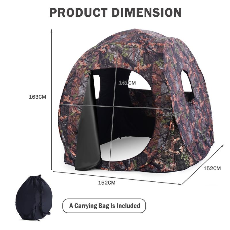 3 Person Pop Up Hunting Tent,  - đánh giá và giá Hunting & Outdoor Supplies