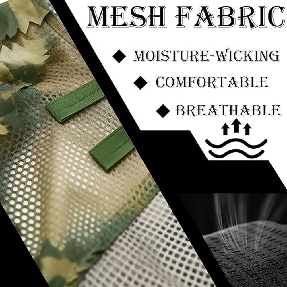 Cape Style Ghillie Suit Camo L - đánh giá và giá Ghillie Suit Woodland