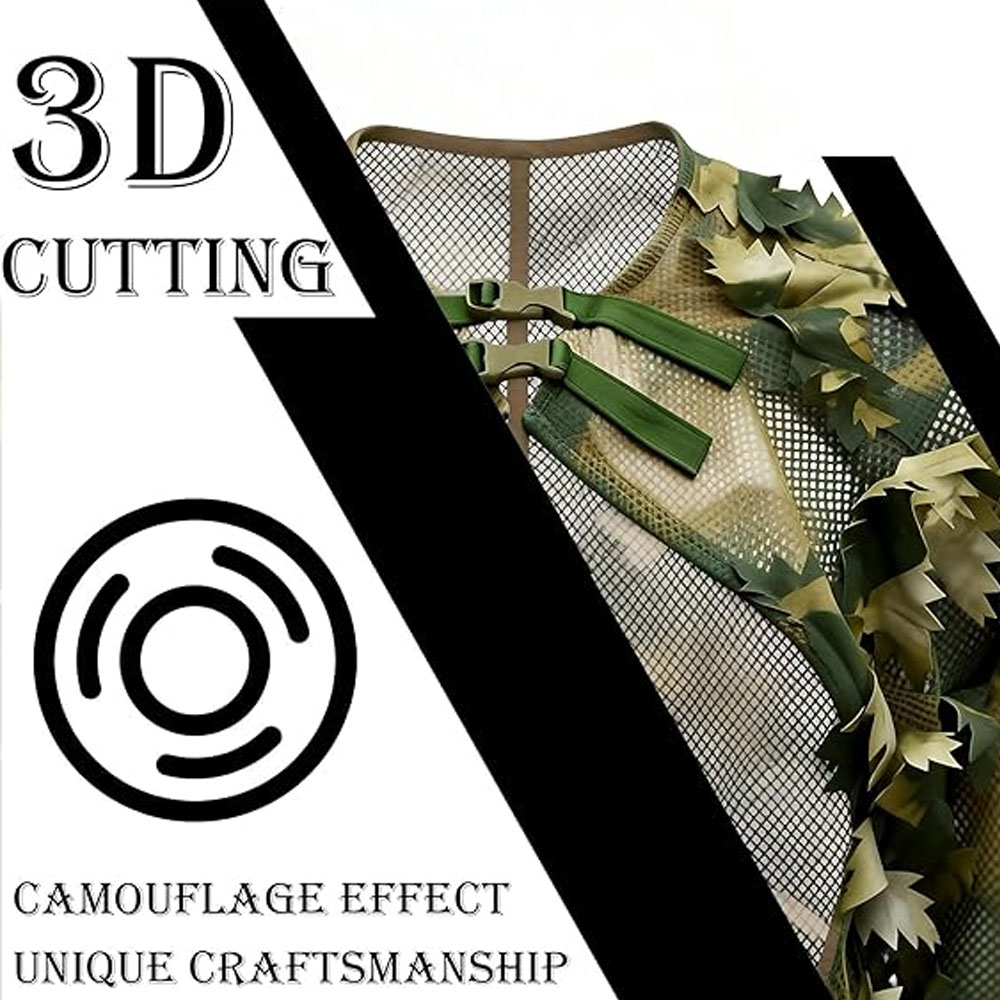 Cape Style Ghillie Suit Camo L - đánh giá và giá Ghillie Suit Woodland
