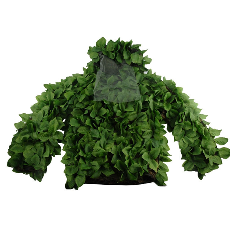 Sticky Flower Bionic Camouflag - đánh giá và giá Ghillie Suit Woodland