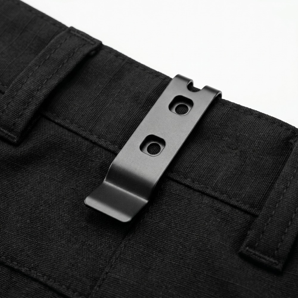 Metal Pocket Clip Back Clip Re - đánh giá và giá Outdoor Hunting Knife Set