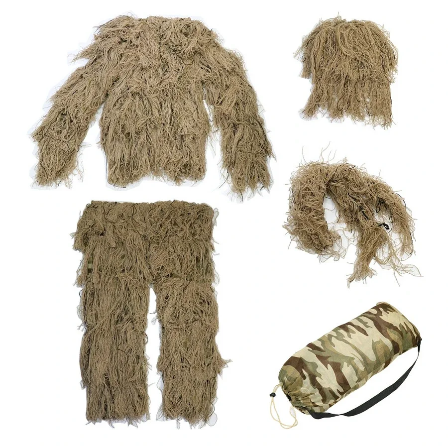Hunting Woodland 3D Camo Bioni - đánh giá và giá Ghillie Suit Woodland
