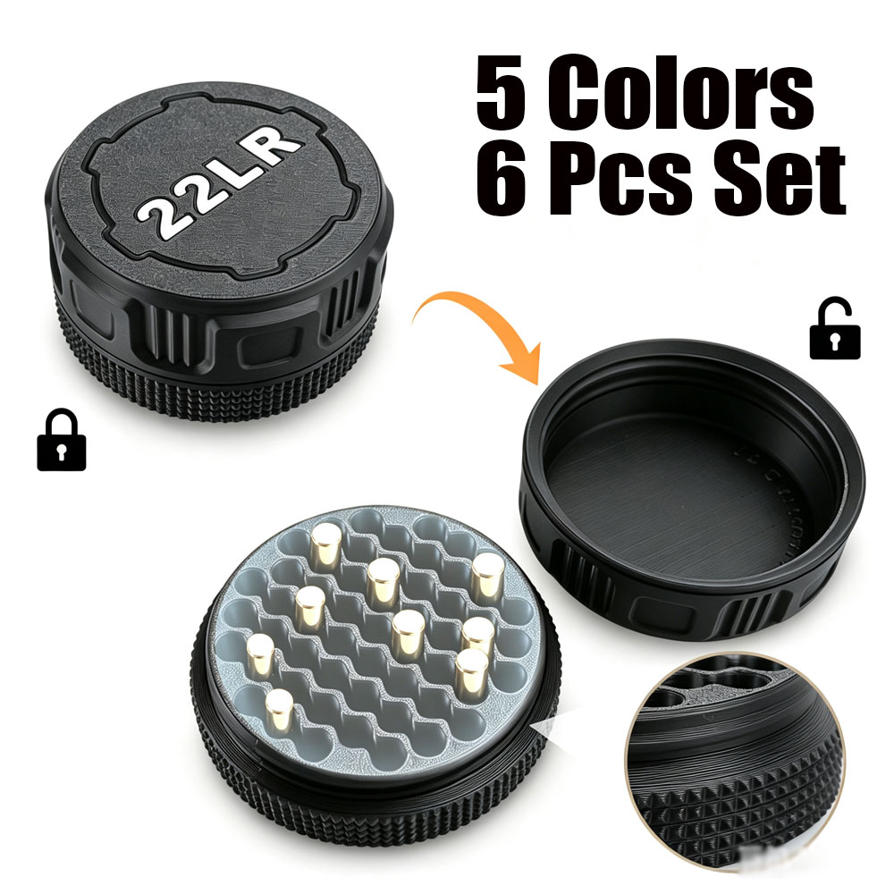 6Pcs Ammo Storage Box .22LR 55 - đánh giá và giá Hunting & Outdoor Supplies