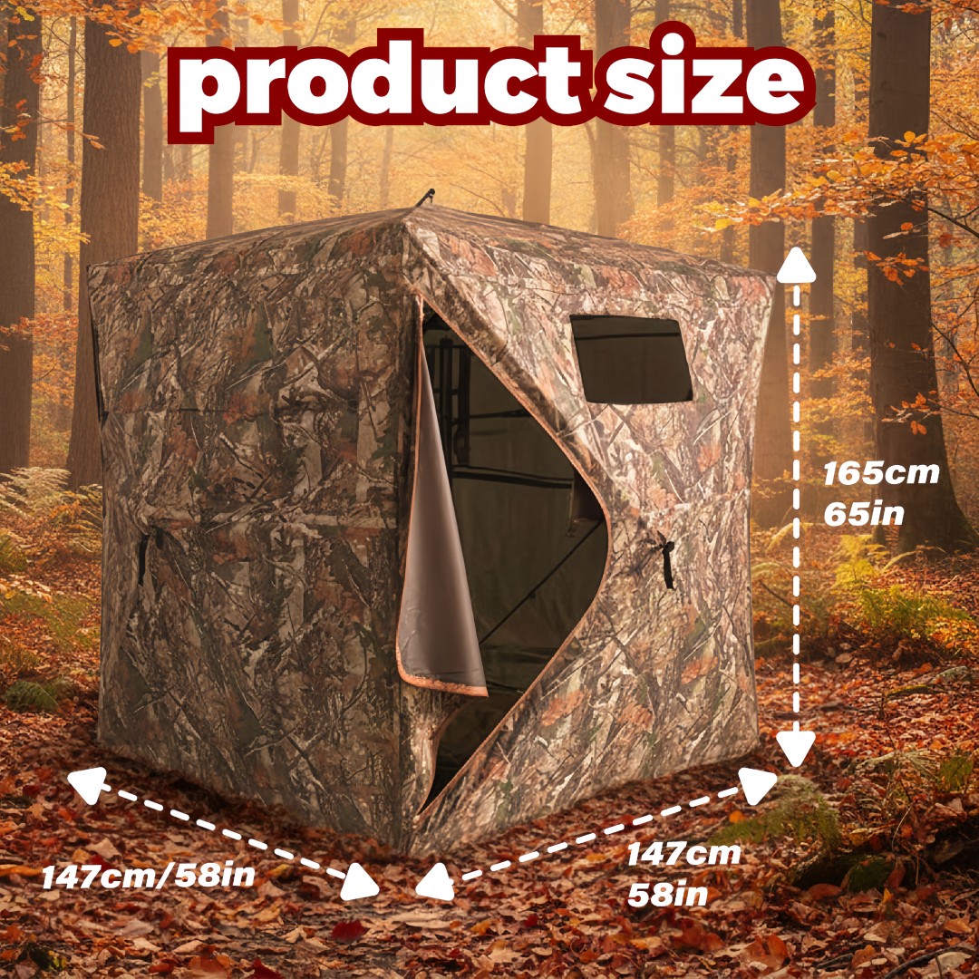 Camouflage Pop-Up Hunting Blin - đánh giá và giá Hunting & Outdoor Supplies