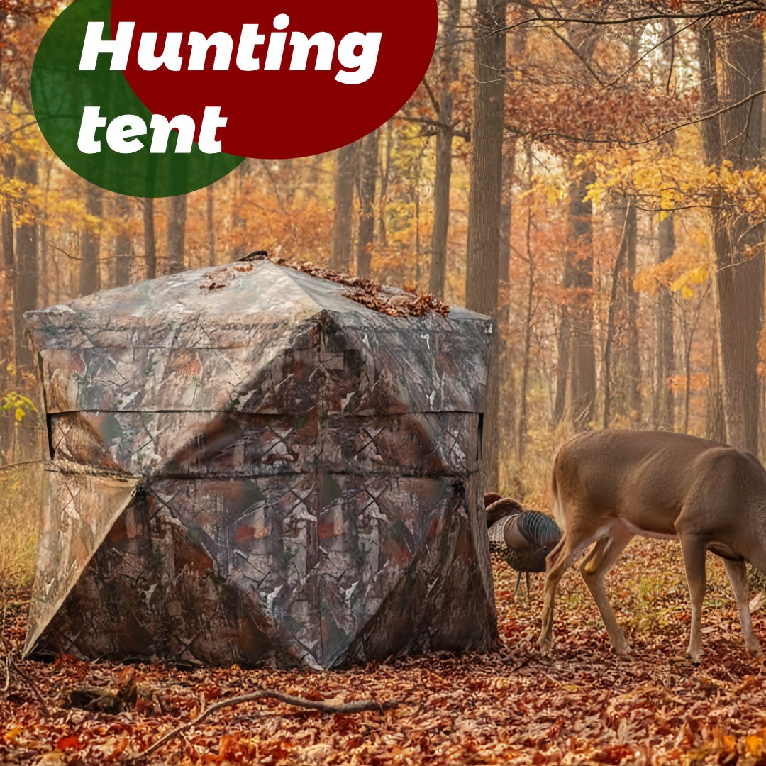 Camouflage Pop-Up Hunting Blin - đánh giá và giá Hunting & Outdoor Supplies