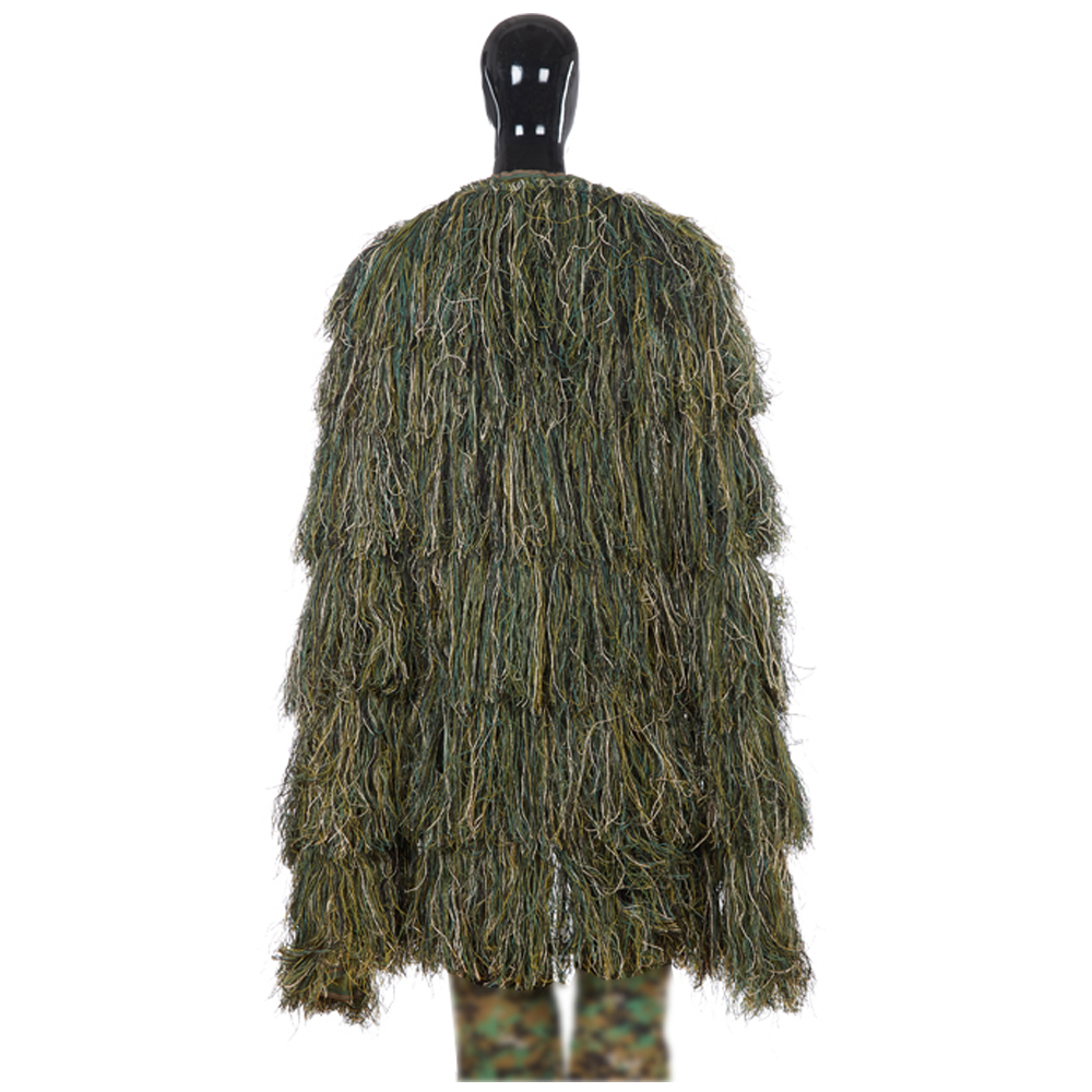 Lightweight Ghillie Poncho Tac - đánh giá và giá Ghillie Suit Woodland