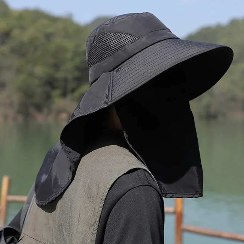 Summer Sun Hats UV Protection  - đánh giá và giá Mens Outdoor Hunting Hats
