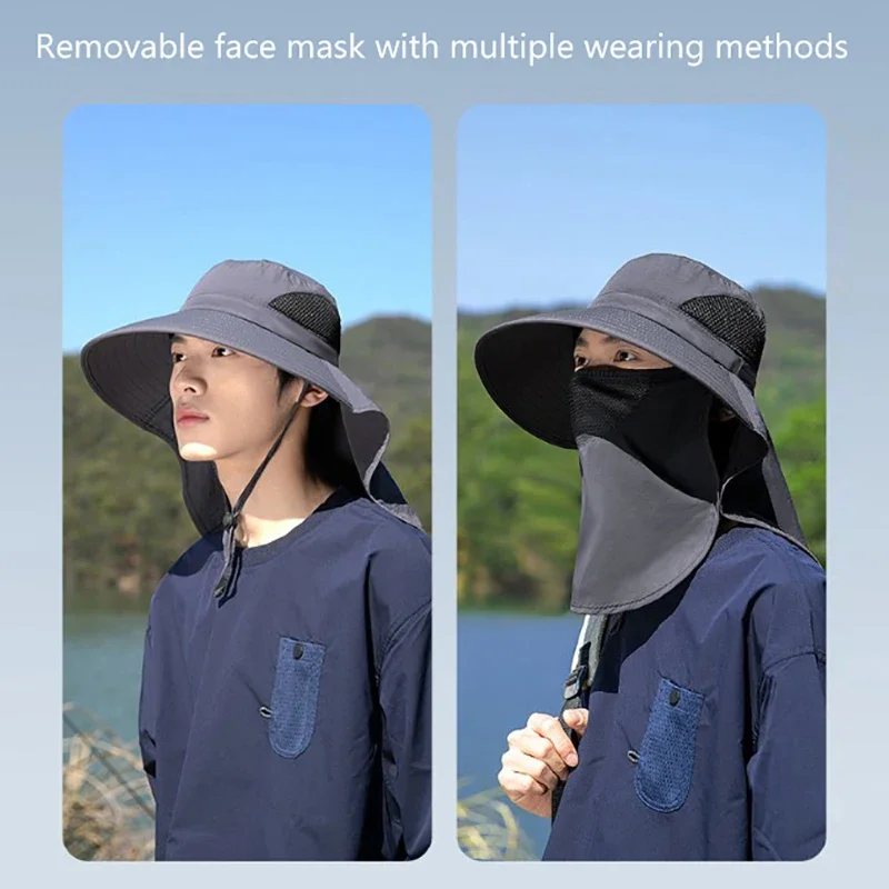 Summer Sun Hats UV Protection  - đánh giá và giá Mens Outdoor Hunting Hats