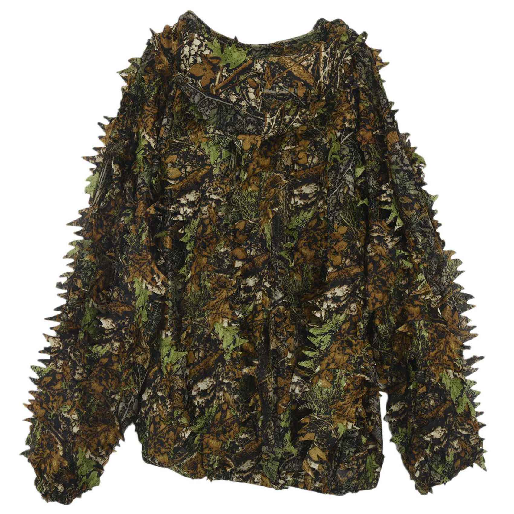 AEF6-3X 3D Leaf Adults Ghillie - đánh giá và giá Ghillie Suit Woodland